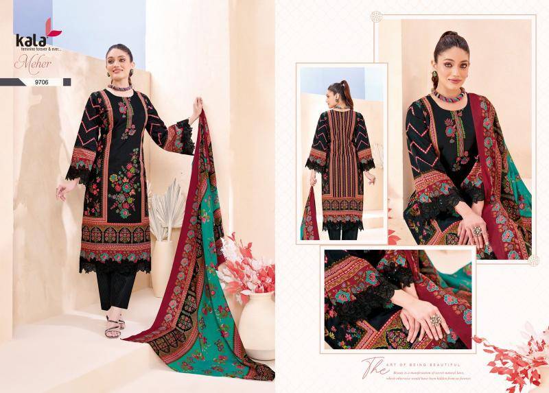 Kala meher vol-12 Dress material wholesalers in Bangalore